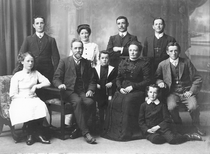 George Proudfoot and Mary Byars Johnston Family George Proudfoot and Mary Byars Johnston Family